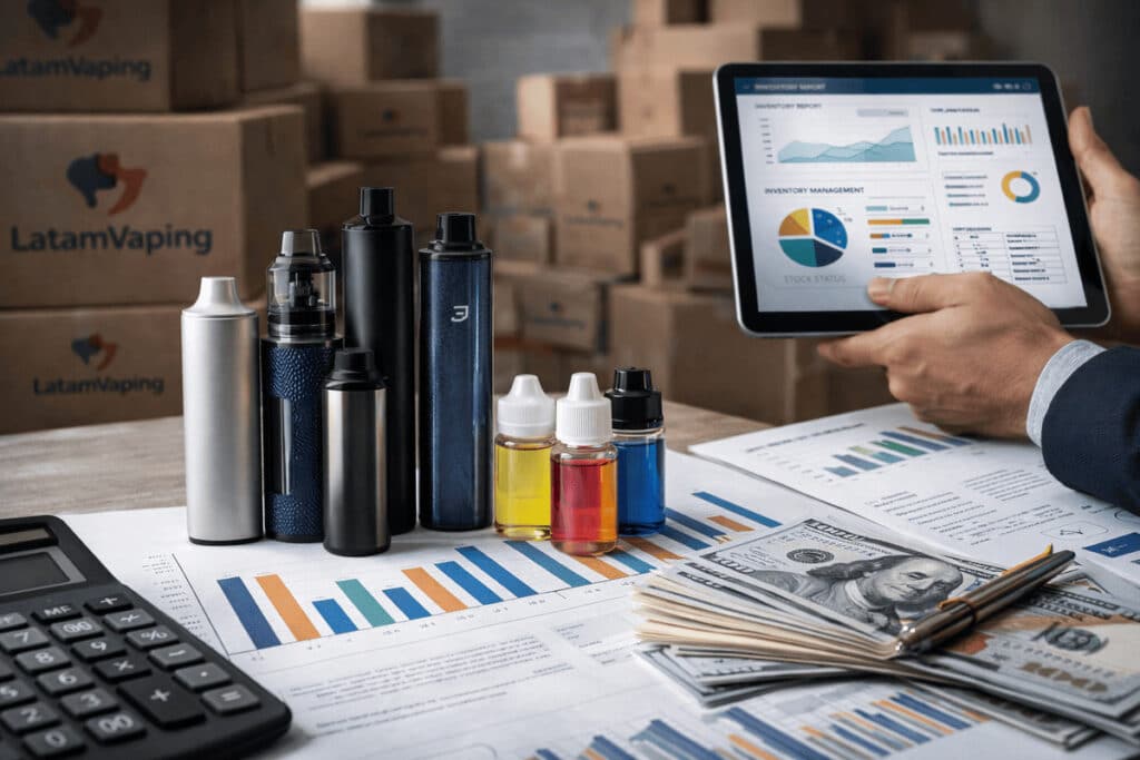 Cómo construir un negocio de vapeo rentable: surtido, márgenes y gestión mayorista